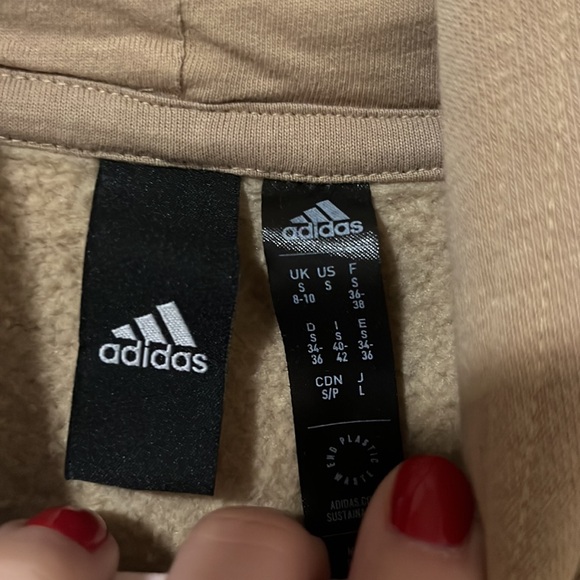 Adidas Tan Hoodie - Picture 3 of 4